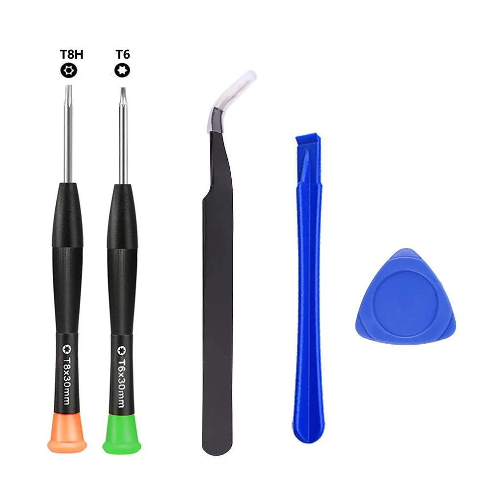 استبدال عصا التحكم ل Xbox One Xbox Series S/X تحكم ثلاثية الأبعاد التناظرية Thumbsticks إصلاح طقم قطع غيار T6 T8 مفك البراغي الملحقات