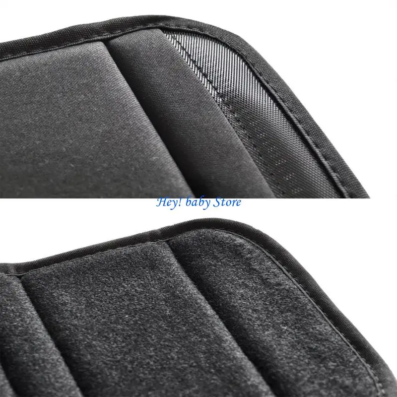 Q1FE 3 Piece Adjustable Car Shoulder Belt Cover with Padded Comfort