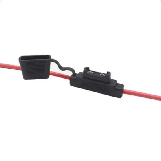【1Set】10AWG 8AWG Wire Maxi Car Fuse Holder Water-resistant Waterproof Automotive With Cover Inline Auto 20A 30A 40-100A 120A