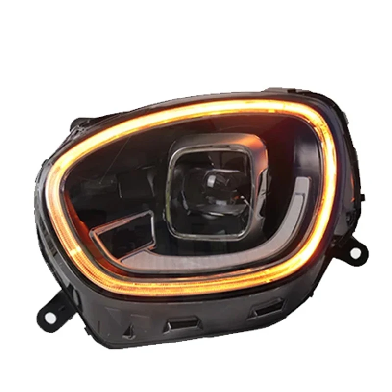 Lampada frontale per MINI Countryman F60 Faro LED 2017-2021 Fari F60 DRL Indicatori di direzione Abbaglianti Angelo Occhio Lente del proiettore