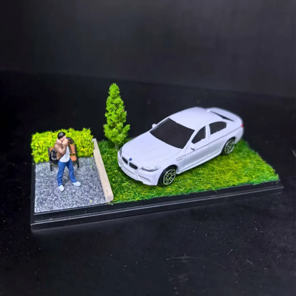 

Model 1:64 Scale Diorama Display Box Case for Car Collectible Figure Miniature