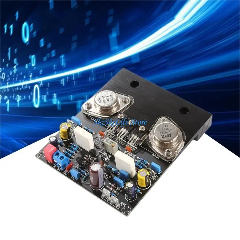 E65E تأثيرات الحقل مضخمات الطاقة الأنبوب المجلس Classa IRF240 IRF9240 80W مضخمات مضخمات #3