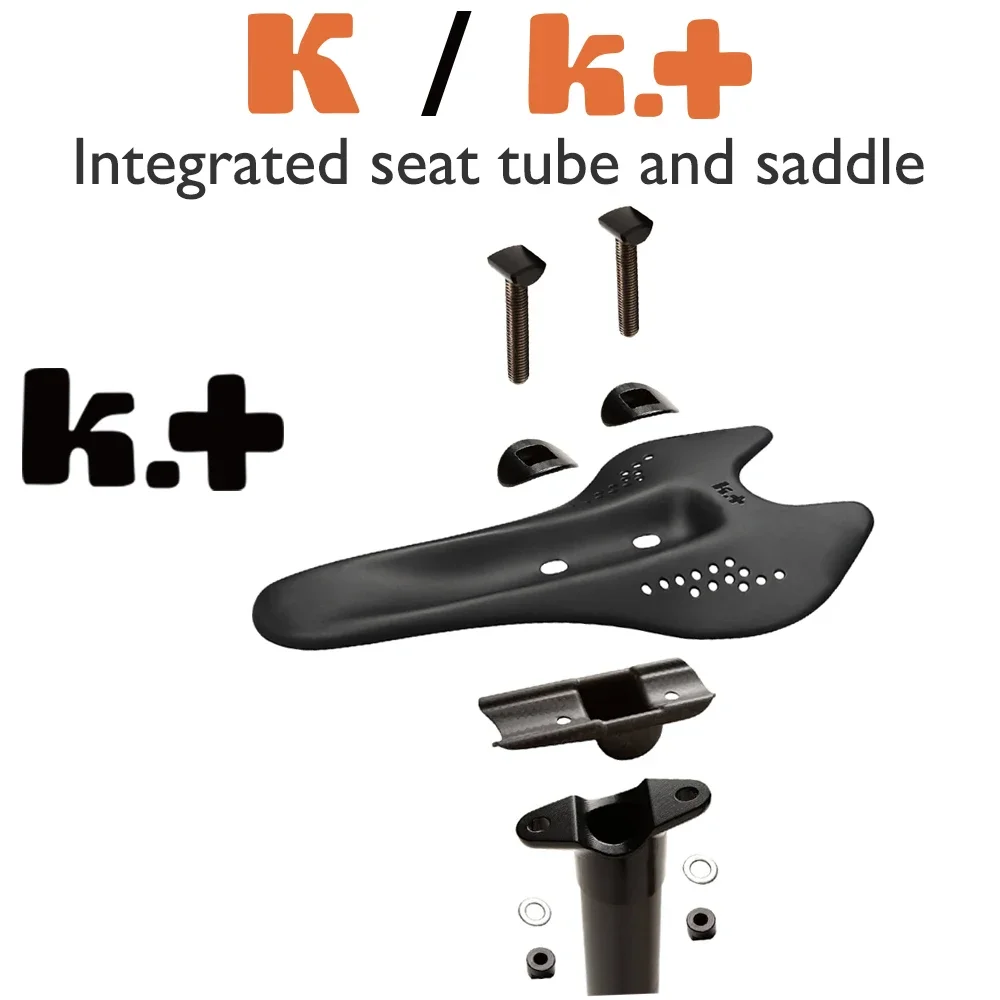 

Ultralight Full Carbon Bike Saddle K1/K3 Series - 3K Matte/Gloss With Half Moon Clamp, 242x122mm for MTB/Road/Gravel Bicycles