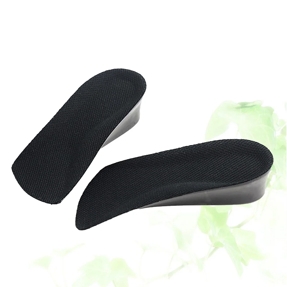 

1 Pair 2.5Cm Height Increase Insoles Invisible Shoe Lifts Breathable Anti-Slip Heel Inserts For Men Women Full Cushion Pad Shoe