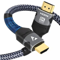 8K HDMI 2.1 Cable 4K@120Hz 8K@60Hz 48Gbps EARC ARC HDCP Ultra High Speed HDR For RTX Video Cable PC Laptop Projector HD TV PS5