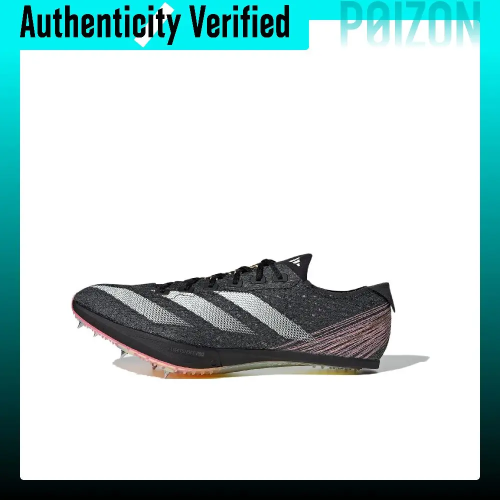 Adidas ADIZERO PRIME SP 3 Rebound Low-top Trail Running Sprint Running Shoes Unisex Black White IG4330