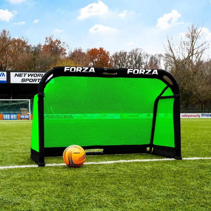 

FORZA Aluminum POD Soccer Goals PRO ALU50 Folding Soccer Goal - Fold-Away and Freestanding Target Goals - x4 Sizes and x9 Color