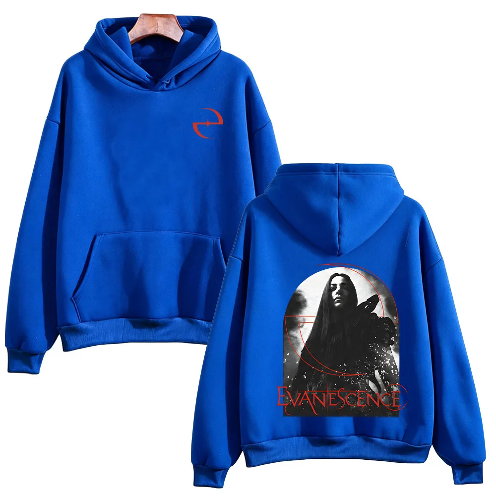 Sanctuary Logo Hoodie Evanescence Rockband Pullover Mode Unisex High Street Sweatshirts Lässige Langarm-Streetwear – Detail 8