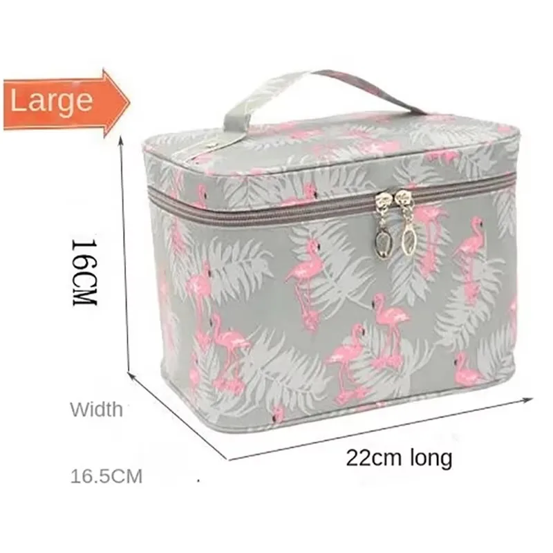 1PC Grote Capaciteit Waterdichte Vrouwen Make-up Tas Draagbare Opvouwbare Toiletartikelen Organizer Opslag Cosmetische Tas Reizen Thuis Leveringen