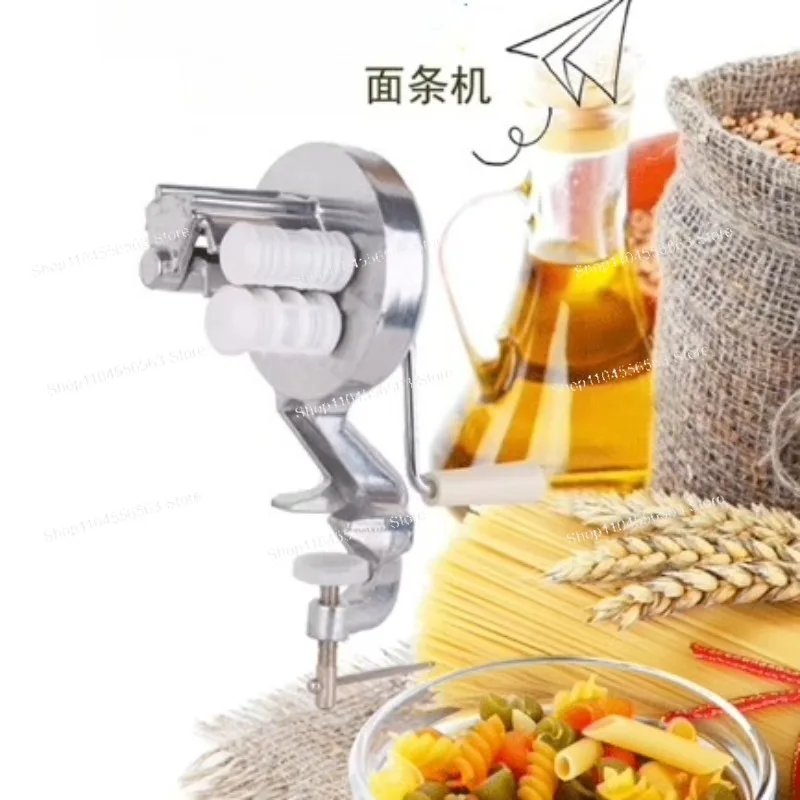 Rullo per impasto per gnocchi e pressa per macaroni italiani |   Macchina per noodle manuale per cucina autentica fatta in casa