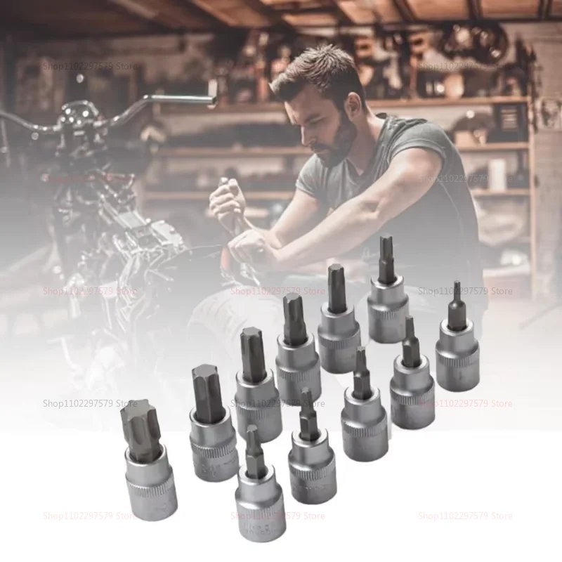 34 قطعة مآخذ توركس ستار ومجموعة بت الأمن الإلكتروني ذكر أنثى محرك أدوات عزم الدوران المحمولة لإصلاح السيارات المرآب وDIY بها بنفسك