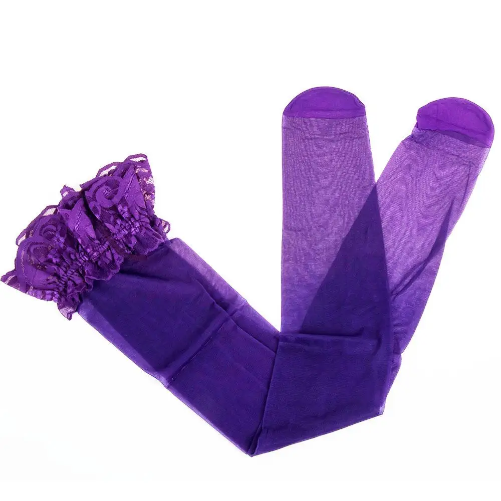 

Эротические женские чулки с кружевом до бедра, прозрачные женские чулки, сексуальные