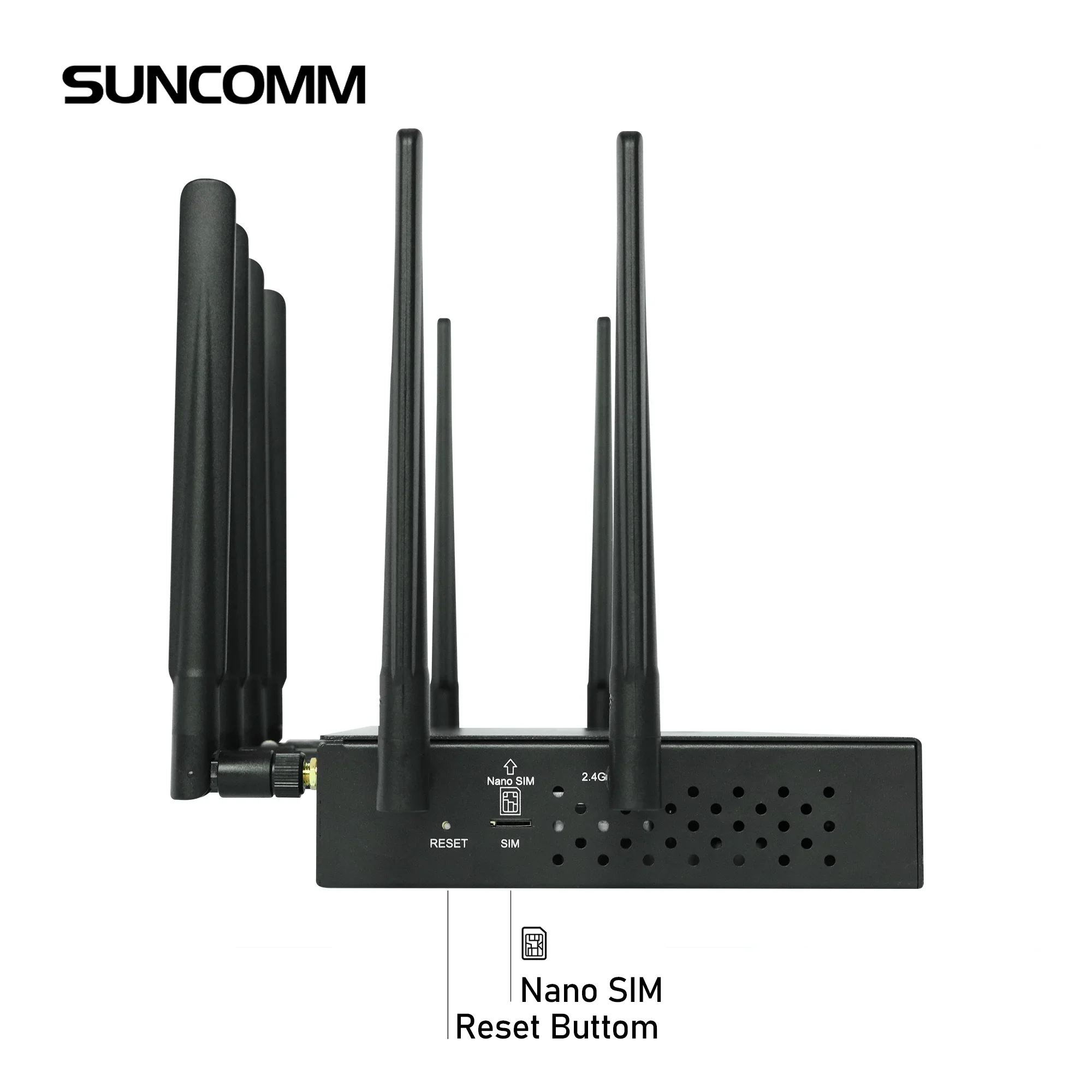 Most popular Unlock SUNCOMM O2 Pro CPE 5G Router With sim card slot Doble Banda WiFi 6 Hotspot Mesh  Internet 5G Router