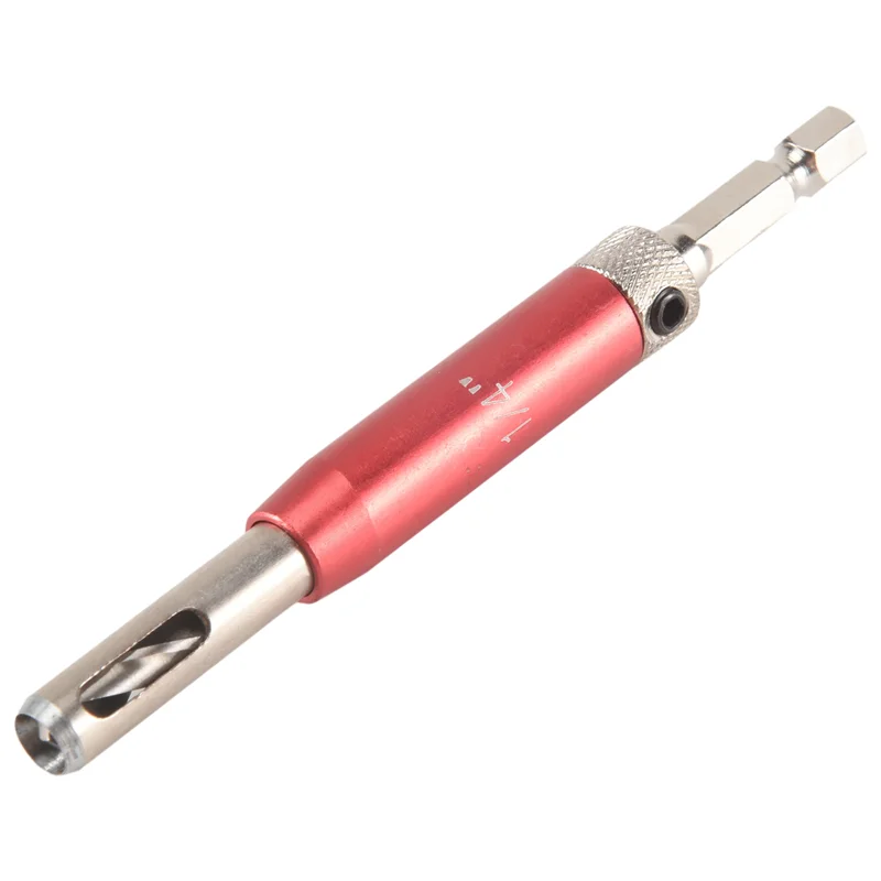 AEE6-Self Centering Drill Bit Set Kit 1/4 بوصة عرافة عرقوب Vix Bit، 5/64In إلى 1/4In مركز مثقاب مجموعة مخصصة المفصلي مجموعة لقمة مثقاب #2