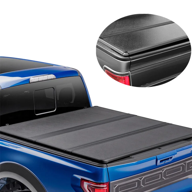 

Universal Car Accessories Hard Tri-Fold Tonneau Cover Truck Bed for Pickups