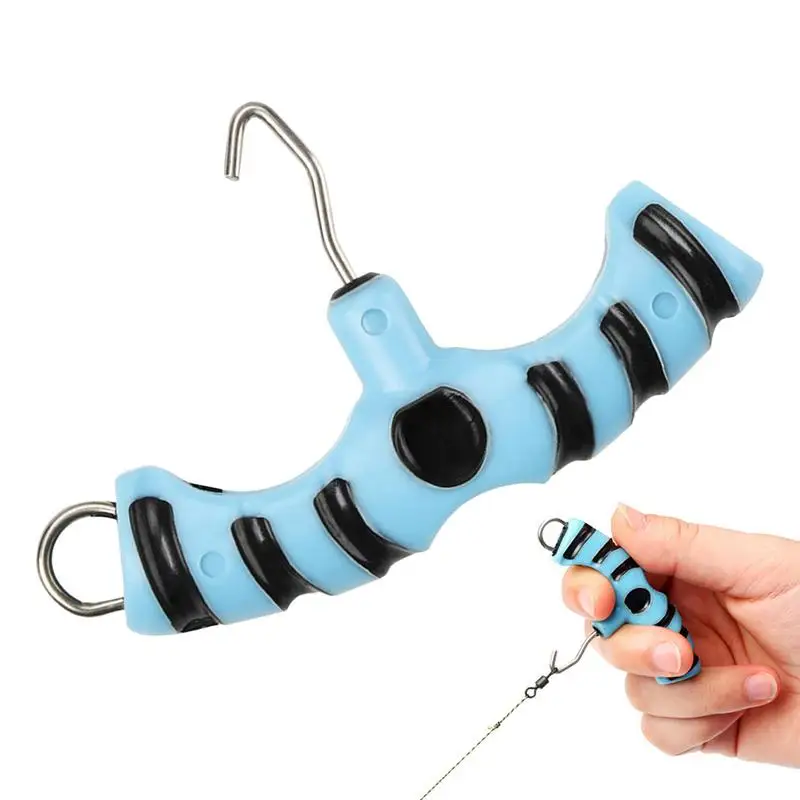 Carp Fishing Knot Pullers Outdoor T Shaped Handle Hook Lines Remover Rig Bait Tool Fish Lure Drill Portable Terminal Tackle Tool