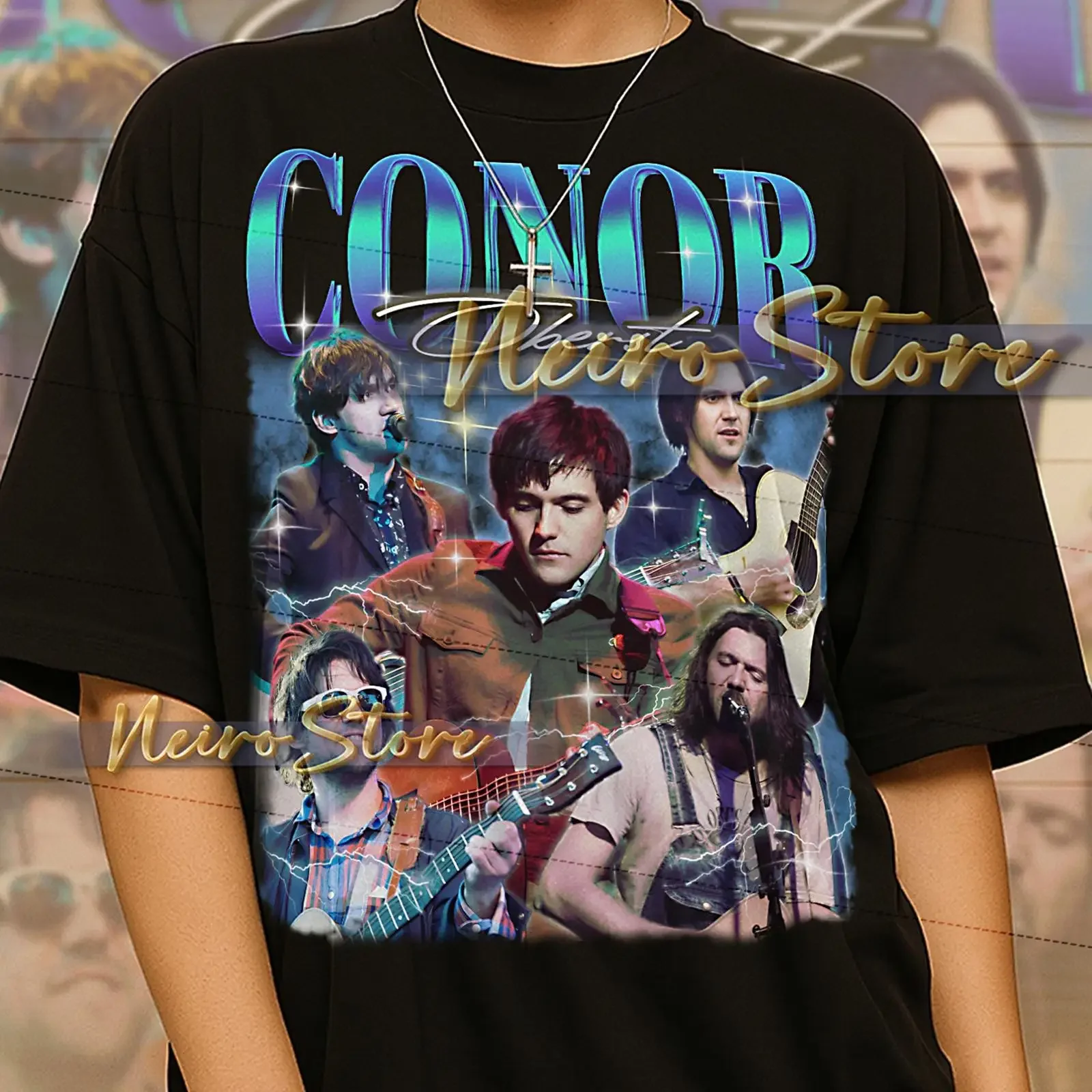 CONOR OBERST Bootleg T Shirt Retro Indie Poet Emotional Riff Longsleeve Vintage Sweater vintage Washed fashion streetwear