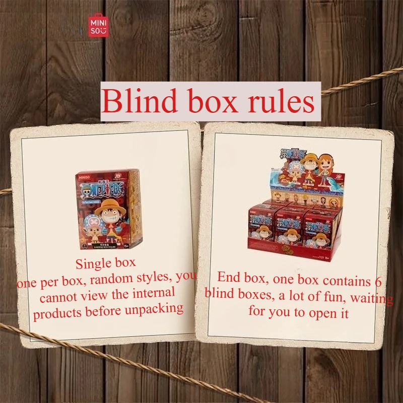 تمثال صندوق أعمى من سلسلة كلاسيكية من قطعة واحدة من MINISO نموذج تزيين قطعة واحدة #4