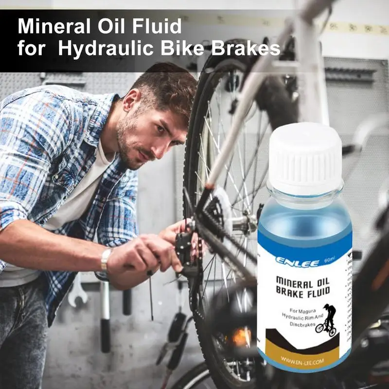 Bicycle Brake Mineral Oil System 60ml Fluid Cycling Mountain Bikes For Shimano 27RD Bike Hydraulic Disc Brake Oil Fluid