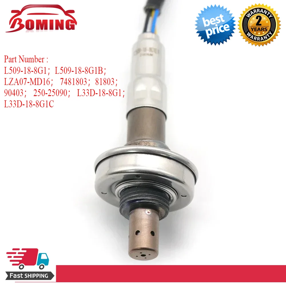 

L509-18-8G1 Front O2 Oxygen Sensor Air Fuel Ratio Lambda Sensor For Mazda 6 2.5L 2007-2013 L509188G1B Upstream