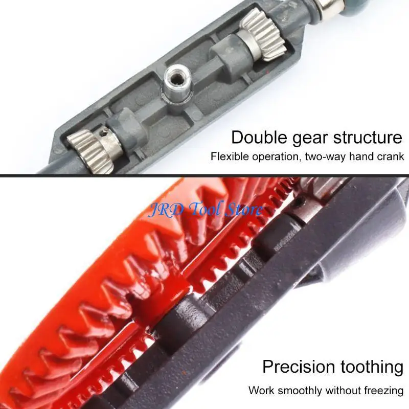 

A2UD Hand Drilling Drill Double Pinions Crank Drill Capacity Manual Drilling Tool Plastic Acrylic Circuit Board Punching