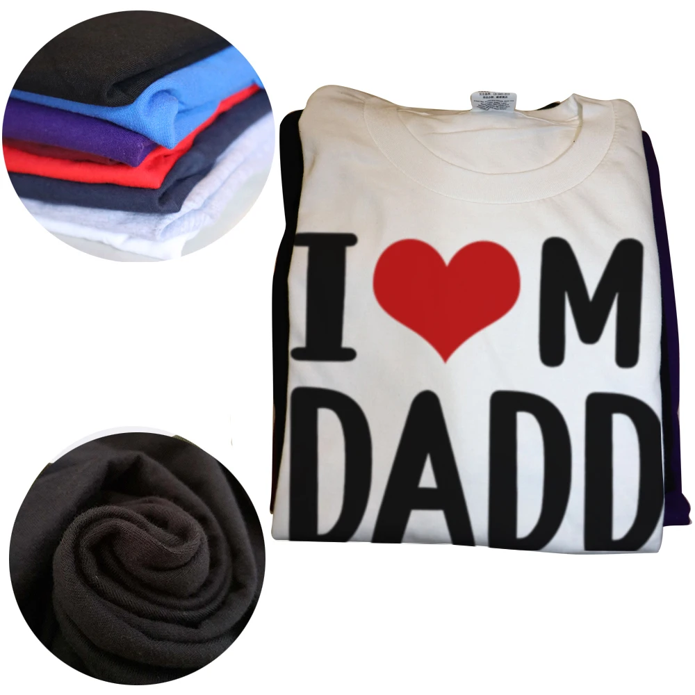 Ich liebe meinen Papa, lustiges Vatertagsgeschenk für Papa, Opa, T-Shirt, Baumwolldruck, originelles Design, Geschenke, Grafik-T-Shirts, Camisetas – Detail 3