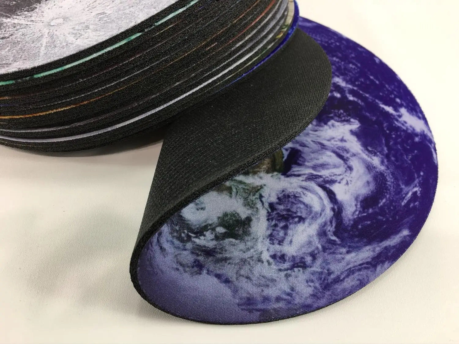 Smooth Cute Round Mouse Pad Small Mousepad Non Slip Rubber portable Desk pad Gaming accessories Mouse Mat mat desk mat office