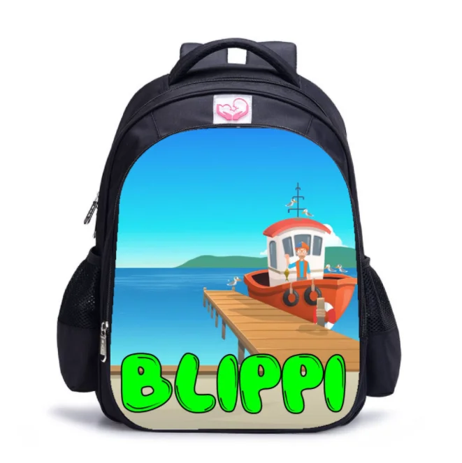 16 Inch School Bags Orthopedic Backpack Kids bllipi 3D print School Boys Girls Mochila Infantil Catoon Bag