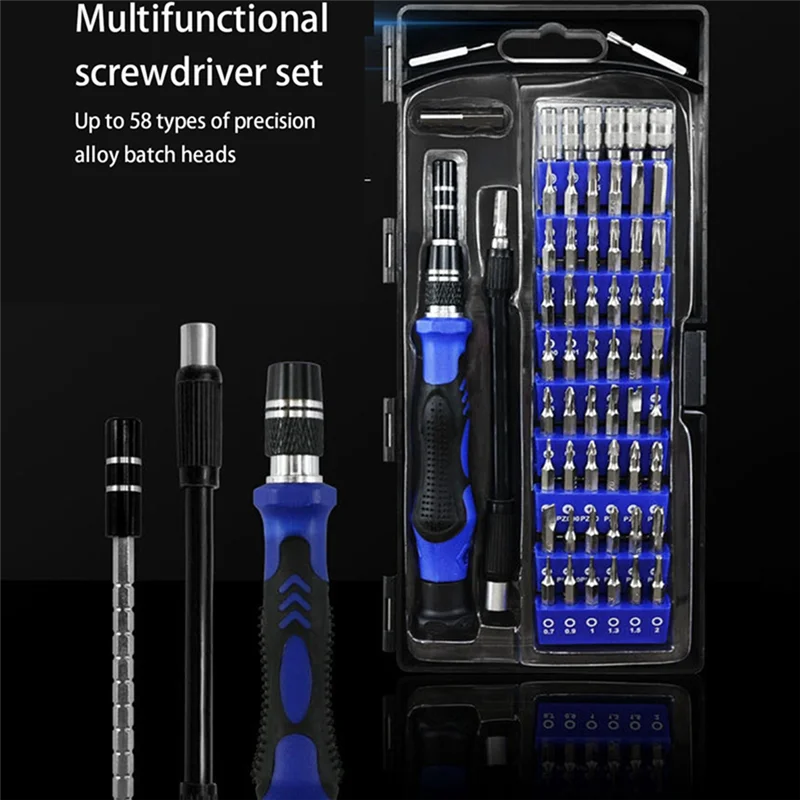 LICE-58-In-1 Screwdriver Set, Watch Mobile Phone Repair Multi-Function Wholesale Precision Screwdriver Tool Kit
