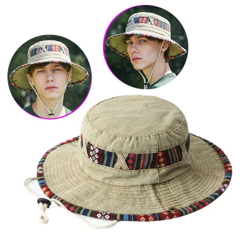 

Unisex Breathable Bucket Hat Men Breathable Quick-drying Fishmen Cap Beach Hats for Women