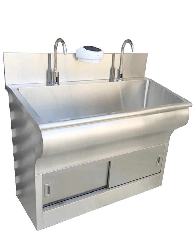 Serials Best Quality Cheap Price Stainless Steel Auto Water Washing Sink for Washing Hand in Operation Room