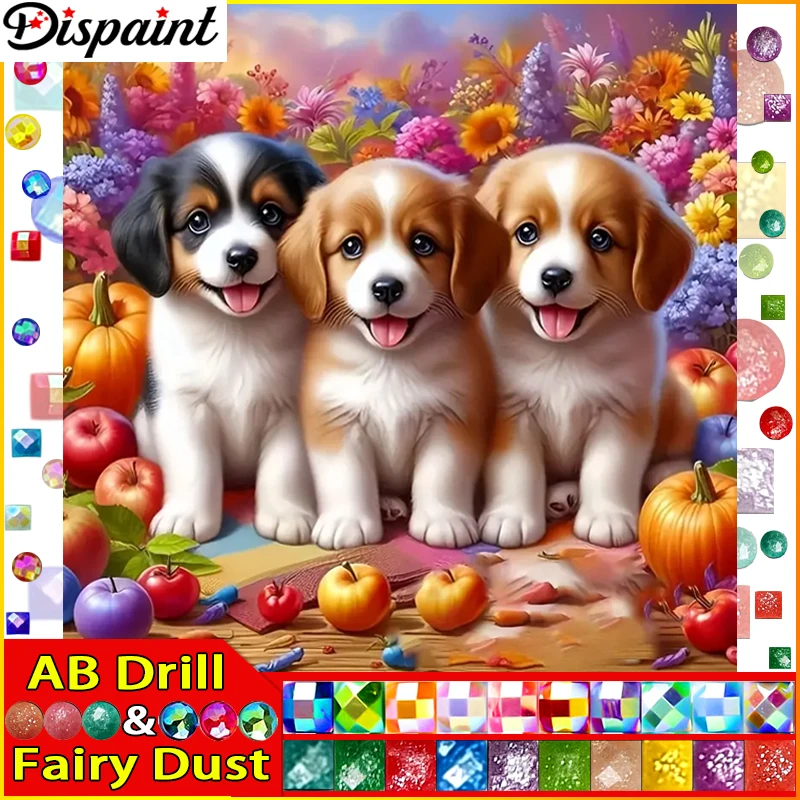 Dispaint Fairy Dust AB 5D Diy Diamond Painting Cross Stitch