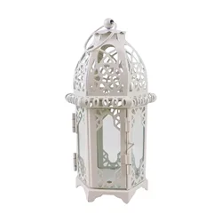 Vintage Style Candle Holder Lantern Lamp Wind Light For Party Desk Home Decor Gifts Moroccan Wedding Christmas Tabletop Tealight