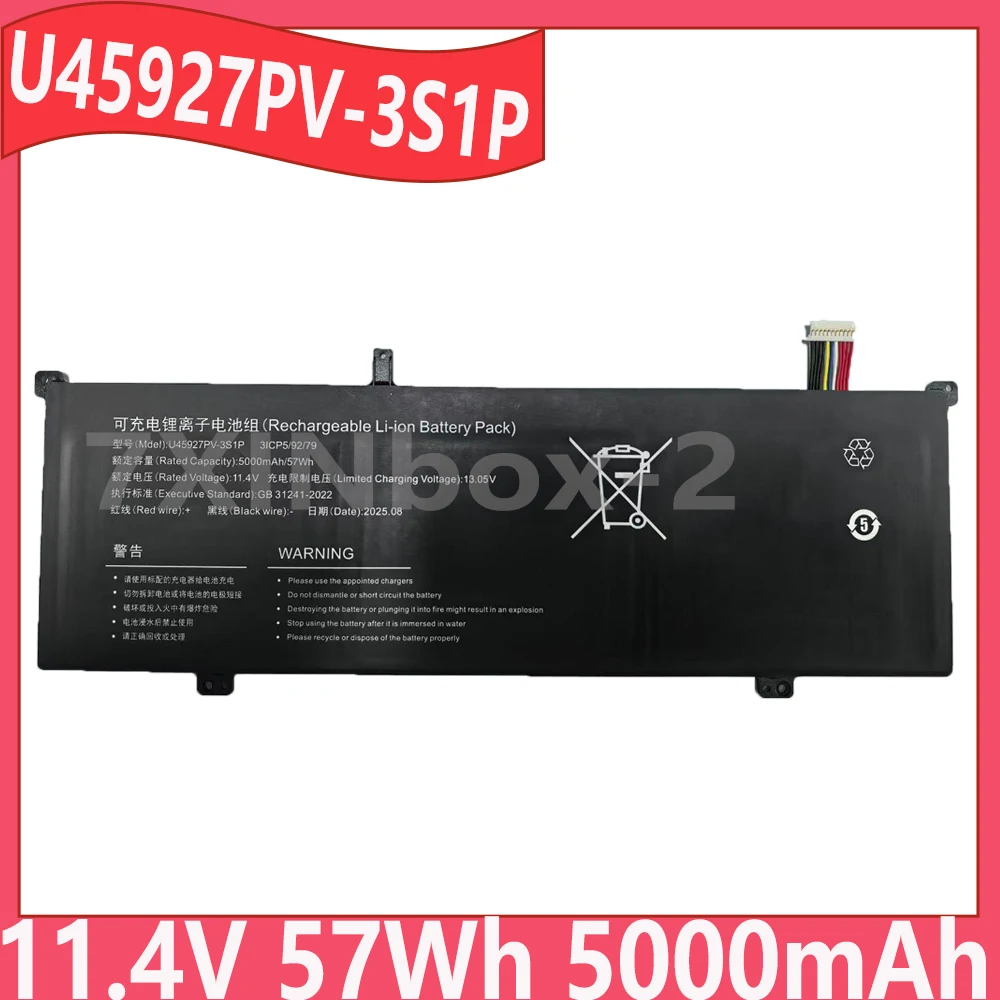 

U45927PV-3S1P 11,4 В 57 Втч 5000 мАч Аккумулятор для ноутбука IPASON Ascend Storm Dragon P3 Eye-care Edition P3-HYA1 11-луночный 11-проводной