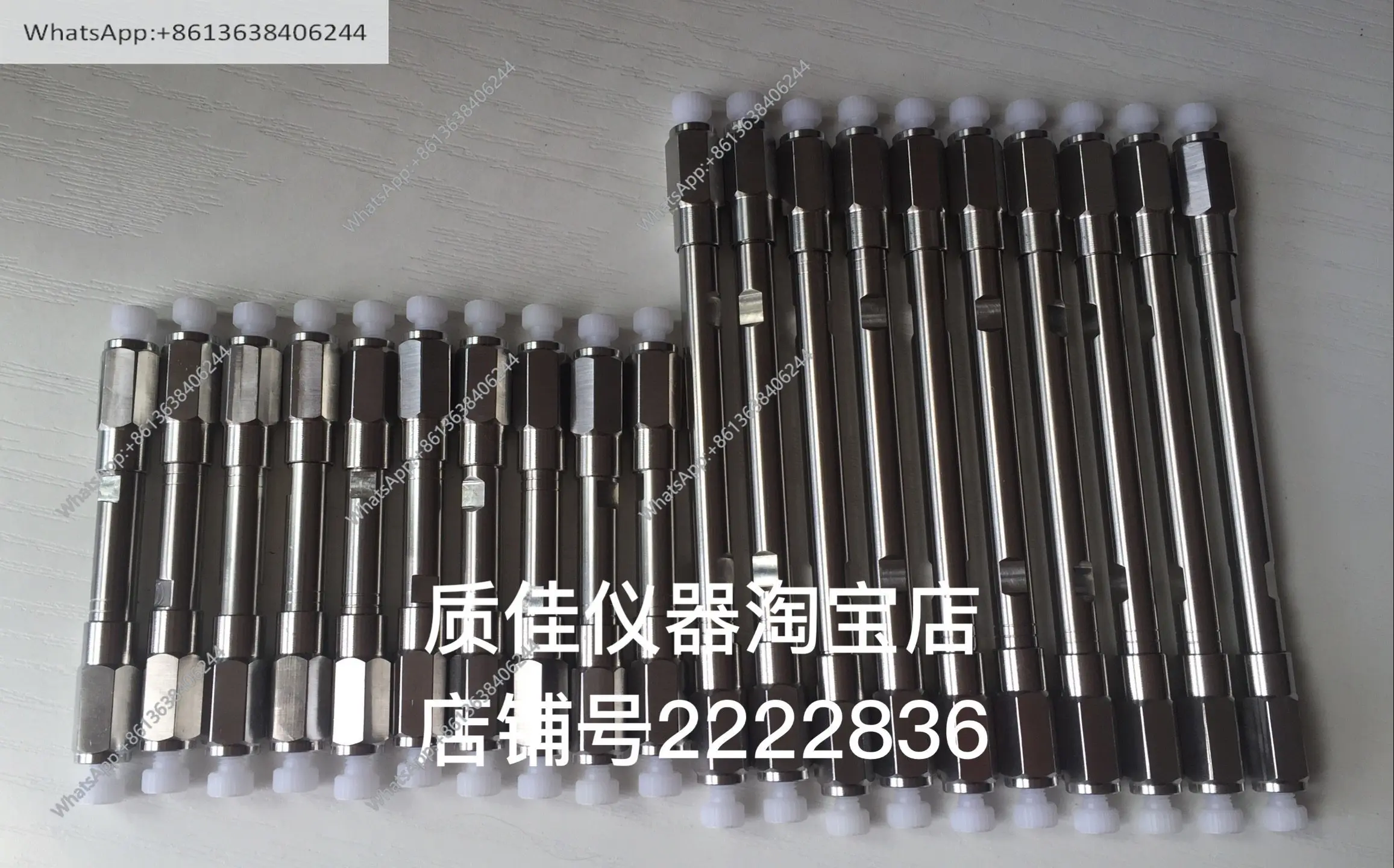 HPLC column 4.6 * 30/50mm empty tube 4.6 * 100mm stainless steel empty tube hplc empty column