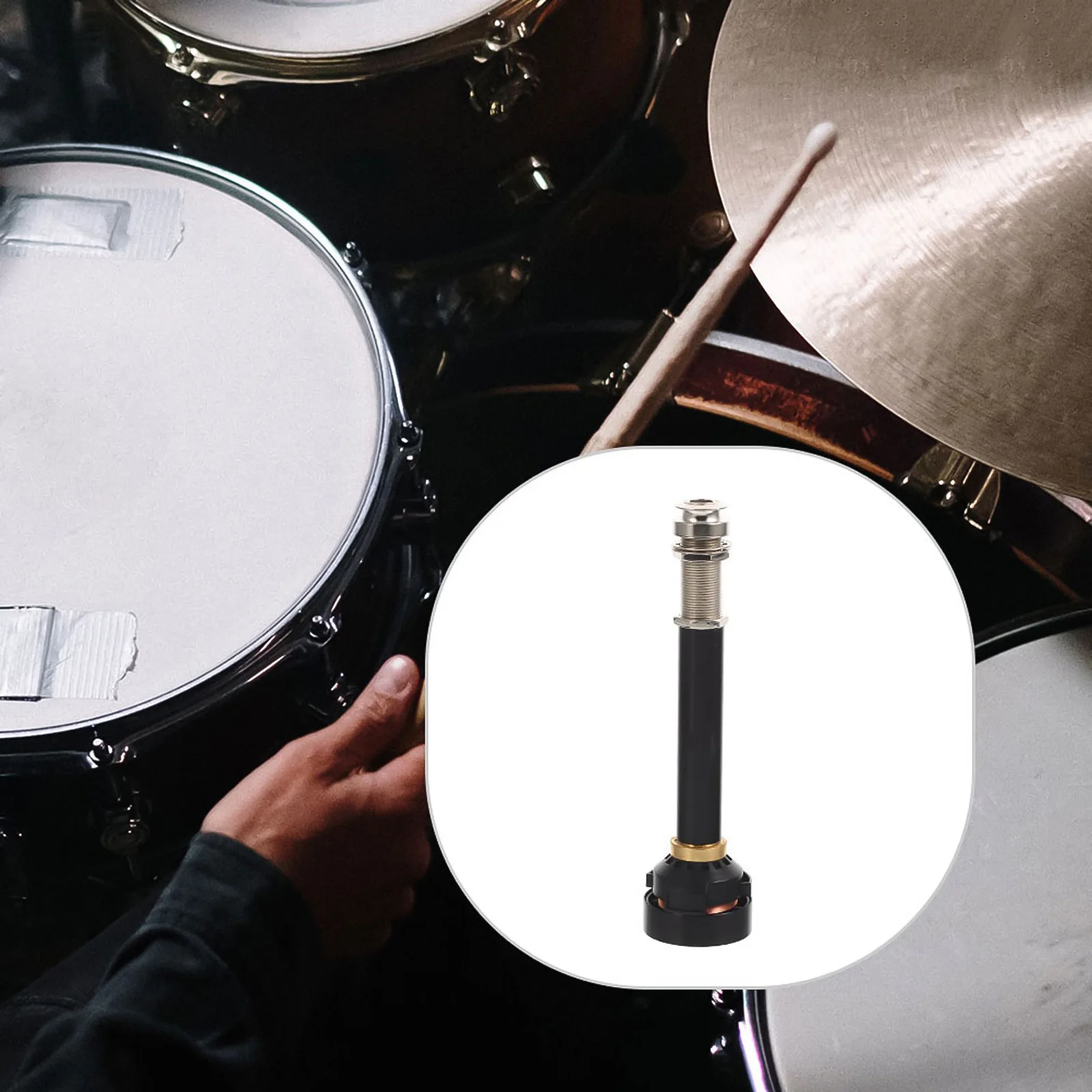 

Metal For Percussion Durable Musical Instrument Accessory African Drum Metal Pickup Box Drum Pickup Amplifier