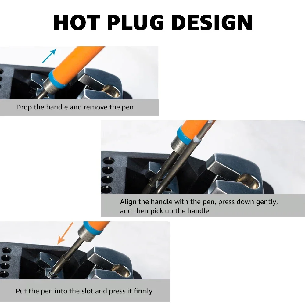 Imagem -06 - Estação de Solda Ponta de Ferro 75w 110v 220v para Celular Placa-mãe Ferramenta de Reparo sem Chumbo Leisto-t1211