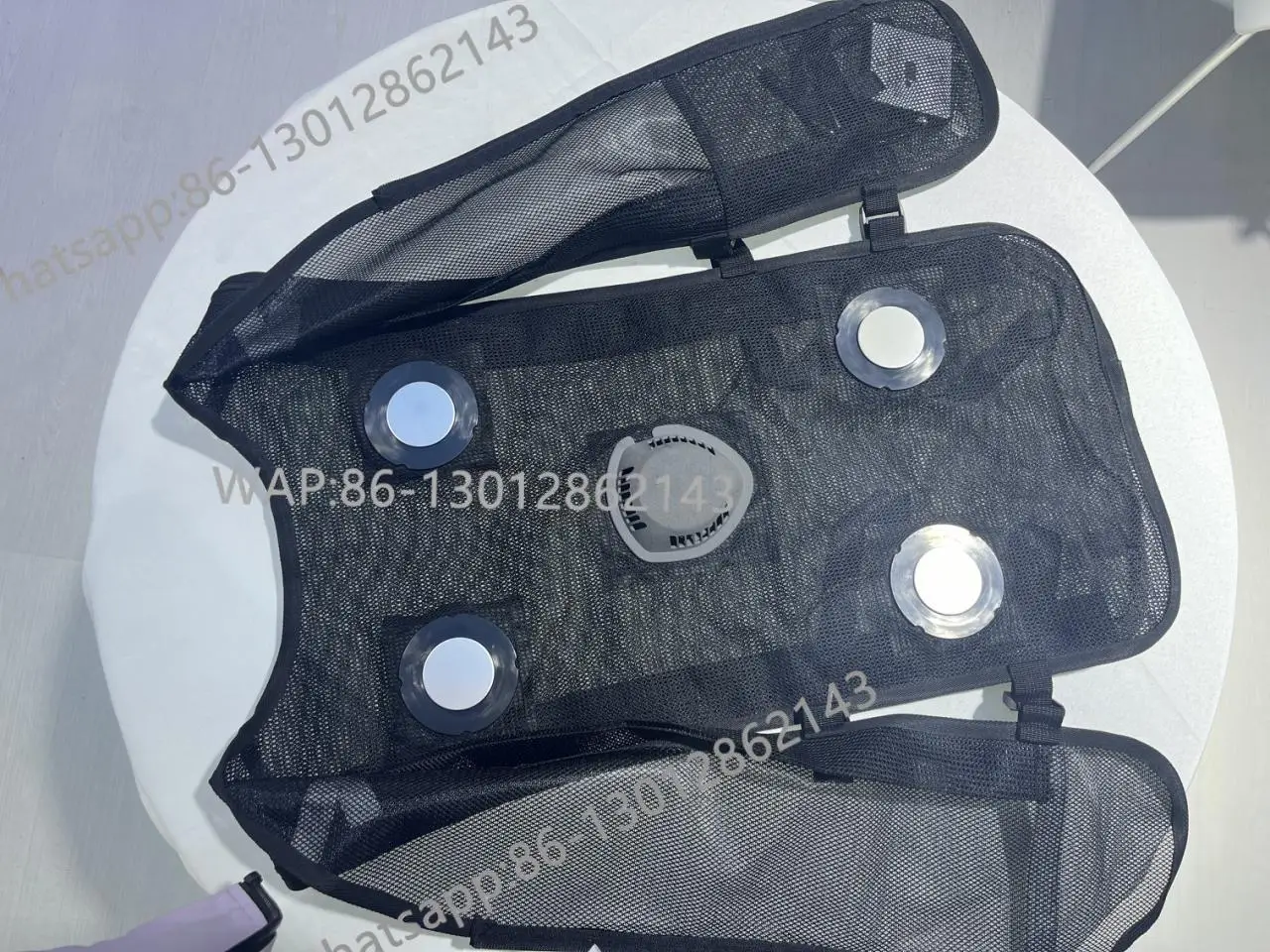 Semiconductor intelligent cooling cooling heating cold-proof vest sun protection fishing clothes