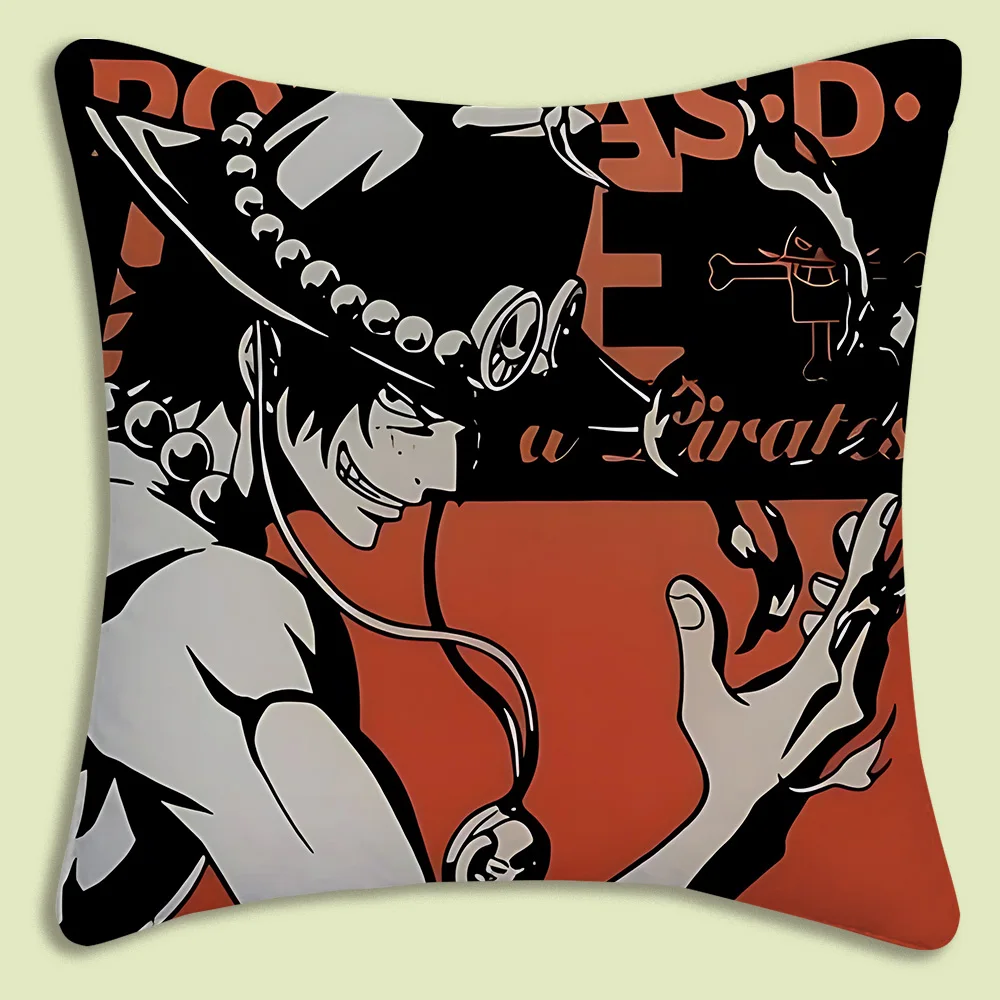 1PC Cartoon One Piece Pillowcase Cartoon Sofa Decoration Home Double-sided Printing Cute Cushion Cover Decoration Gift - view 5