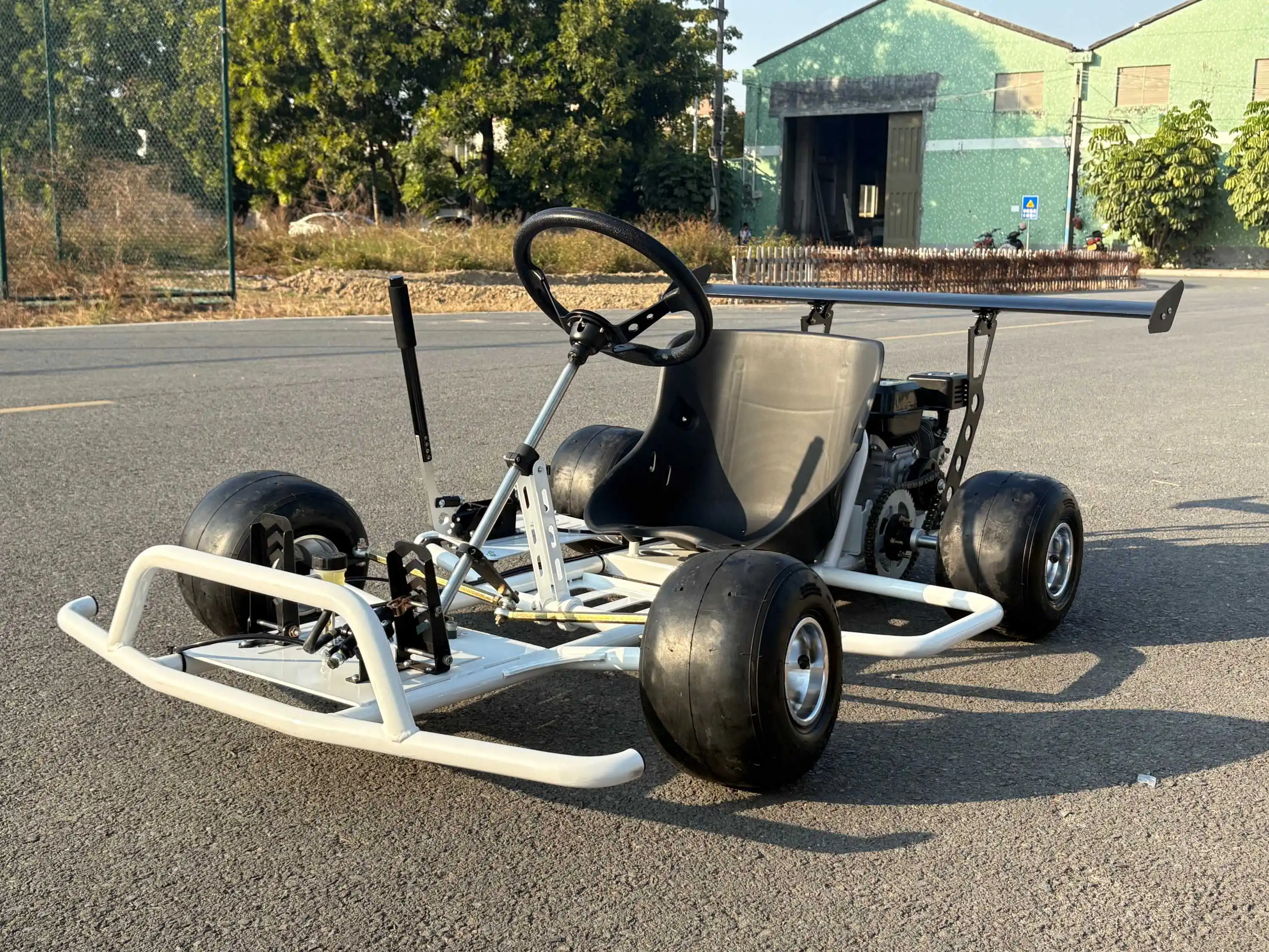 Hot Customized Outdoor Go-kart One Seat Adult Racing dune Drift Drifting Kart