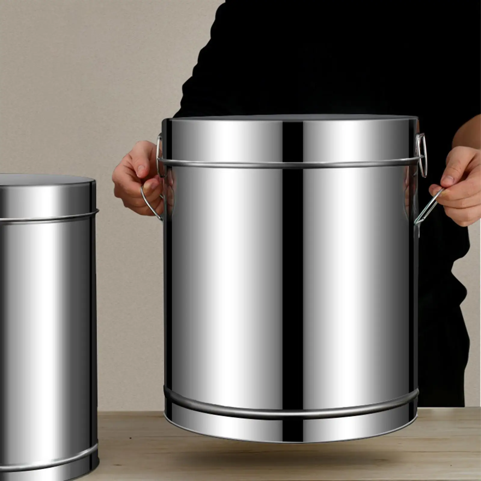 Whole Grains Hermetic Container Tea Storage Jar Multifunction Space Saving Food