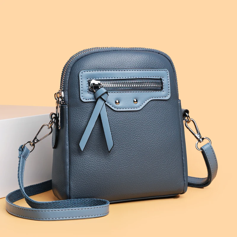 

Elegant Ladies Handbag Leather Crossbody Bag Shoulder Bag By Luxury Brand Famous Designer Popular