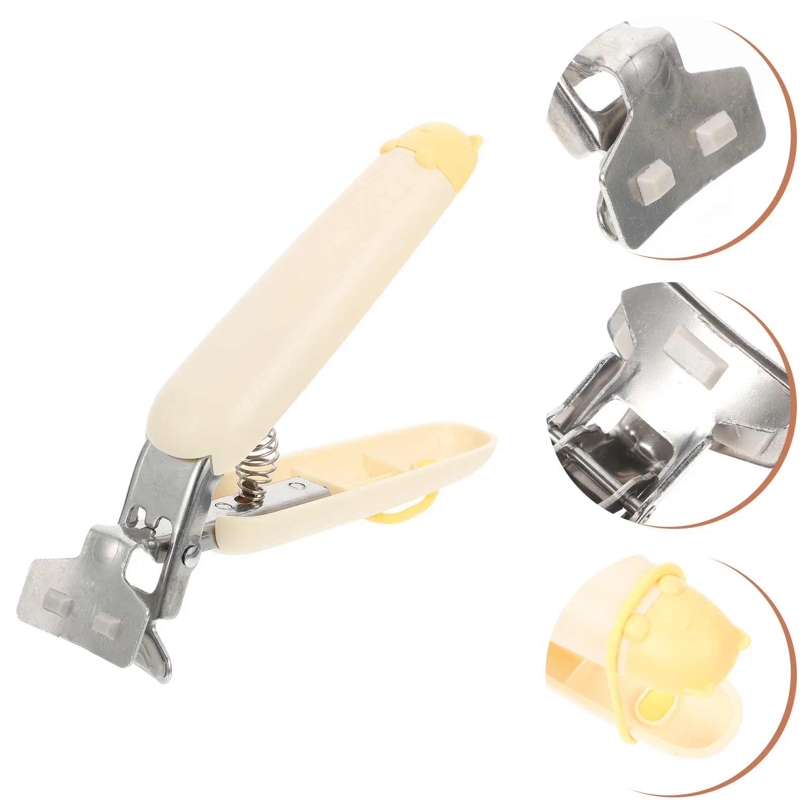 

Stainless Steel Anti-Scalding Hot Bowl Clip Gripper Kitchen Accessory for Microwave Oven Air Fryer Hot Plate Gripper