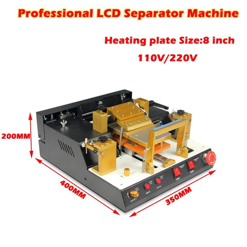 

LY 948V.4 500W Full Automatic Built-in Vacuum Pump Big Power LCD Screen Separator Machine 110V 220V