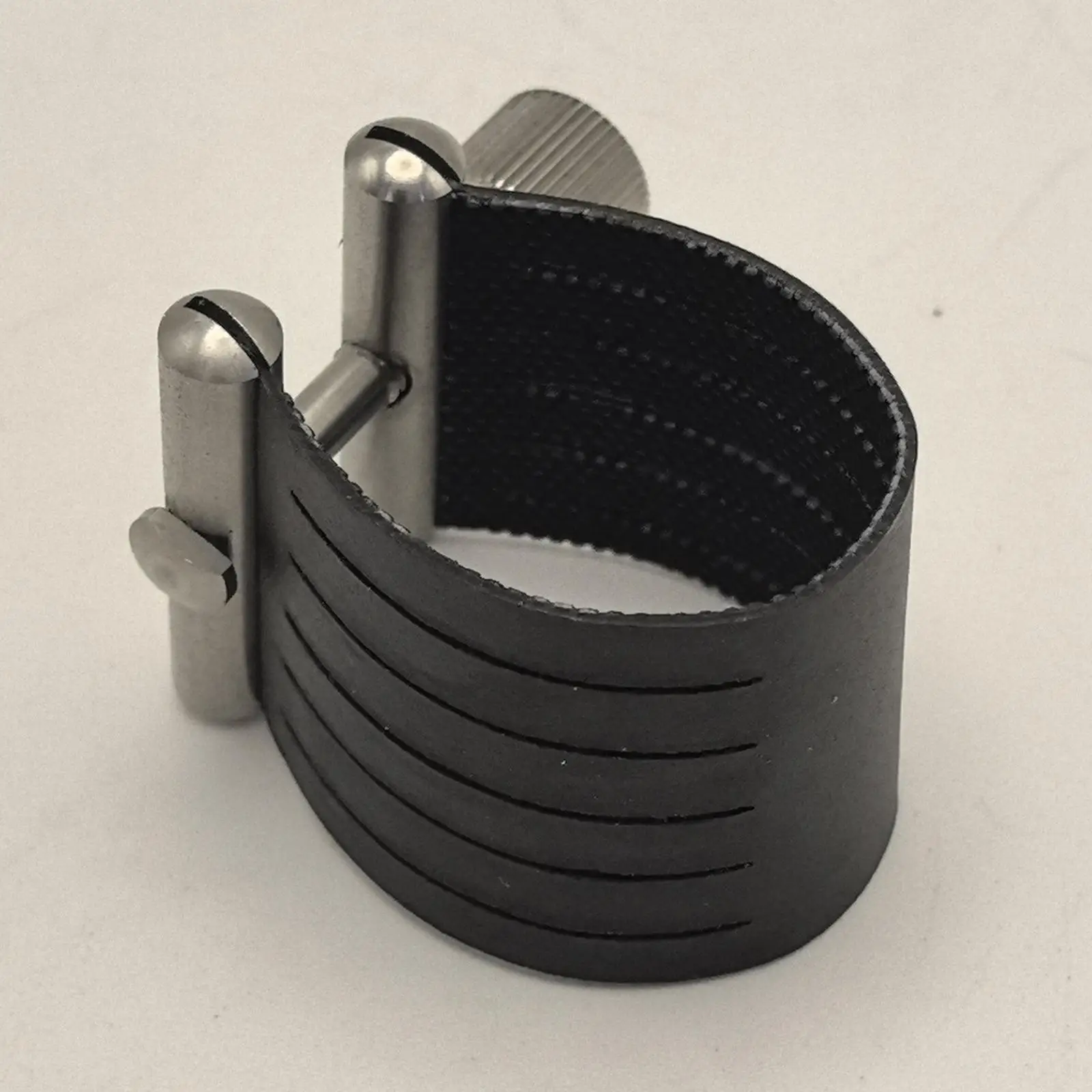 

Saxophone Ligature Lightweight Easy to Install Mouthpiece Clamp Ring for Clarinet Saxophone Bass Saxophone Musical Lover Student