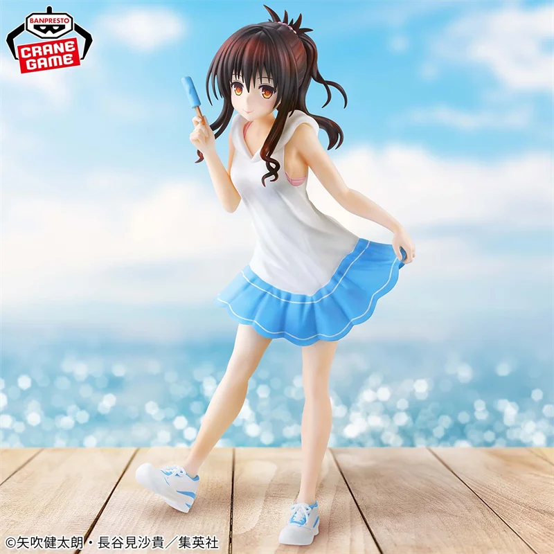 Bandai Asli To LOVEru DARKNESS GLITTER & GLAMOURS MIKAN YUKI Figur Aksi Anime Model Mainan Hadiah untuk Mainan Hobi Anak-anak
