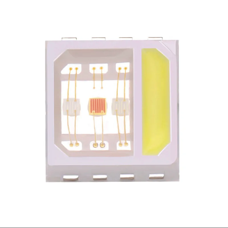 حبة الصمام الثنائي LED ، أحمر ، أخضر ، أزرق ، أبيض ، 3 فولت ، RGBW ، 10 من من من من من LED