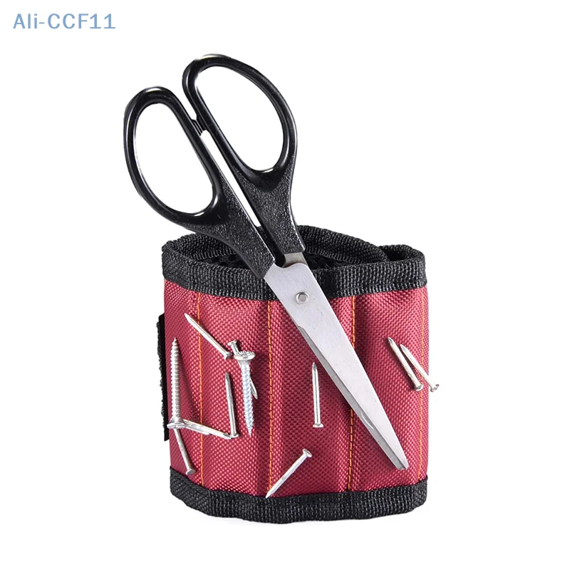 ネジや釘を保持するための磁気リストバンド、ドリルビット、リストツールホルダー、強力な磁石付きベルト、電気アクセサリー