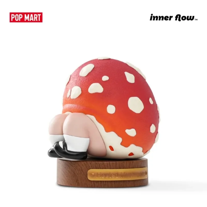 

Original POPMART inner flow Heel Mushroom · Personal Figure Desktop Decoration Genuine Product Fashionable and trendy xmas toys