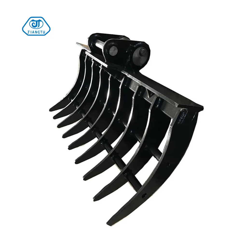 Customized Excavator Garden Ripper Rake Steel Farm Ripper Rake